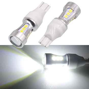 50PCS Noi T15 W16W WY16W Super-Luminos LED-uri Auto Coada de Frână Becuri semnalizatoare Auto Bcakup Marșarier Lampă pentru circulație Diurnă Lumina