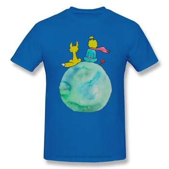 Stai Bumbac Imprimare T-Shirt Micul Prinț Despre Viața și Natura Umană Bărbați Moda Streetwear