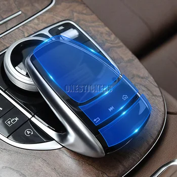 Pentru Mercedes Benz C E G V GLC Class W205 W213 X253 W463 G463 G500 Masina Consola centrală Multimedia Butonul Mouse-ului TPU Film Protector