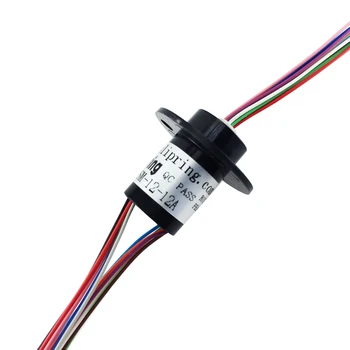 Micro Inel de Alunecare 12 Canal 2A 12,5 mm Conductoare Brushless Gimbal Electric Colector Inel colector