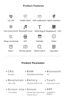 P9 Ceas Inteligent Bărbați Femeie Plină Smartwatch Bluetooth Telefon IP67 rezistent la apa Heart Rate Monitor Somn Pentru iOS, Android Telefon