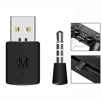 3.5 mm, Bluetooth V4.0 EDR USB Bluetooth Dongle USB Wireless Adaptor Receptor Pentru PS4 Controler Gamepad seturi de Căști Bluetooth