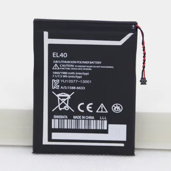 1860mAh EL40 Acumulator Pentru Motorola Moto E XT1019 XT830C XT1021 Telefon Mobil Înlocuirea Bateriei Cu Instrumente de Reparații adeziv