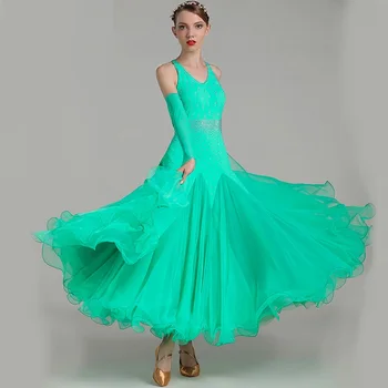 Rochie de bal concurs de dans rochii pentru dans paiete rochie vals dans îmbrăcăminte tangoul rochie de dans rumba costum