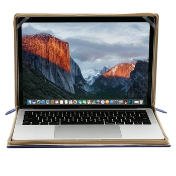 MOSISO din Piele PU Caz Laptop pentru Noul Macbook Air 13 A1932 Pro 13 15 Capacul Notebook-uri pentru Mac Pro 13 15 Inch Caz 2016 2017 2018