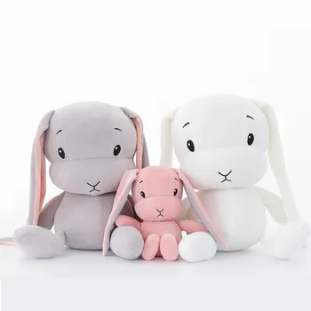 Iepure Drăguț Jucării De Pluș Super Moale Iepuras Umplute De Animale De Pluș Jucarii Pentru Copii Baby Doll Însoțească Somn Jucarie Copii Cadouri