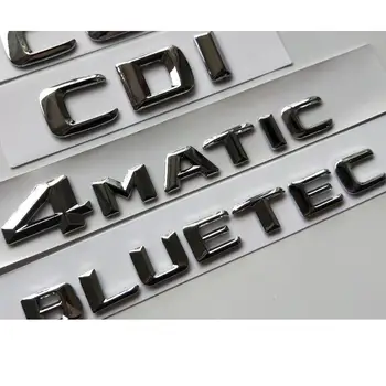 3D Chrome Pentru Mercedes-Benz CLS200 CLS220 CLS230 CLS250 CLS280 CLS300 CLS320 CLS350 CLS400 CLS500 CDI BLUETEC Embleme