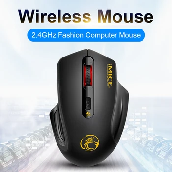 USB Mouse-ul fără Fir 2000DPI USB 2.0 Receptor Optic Mouse de Calculator 2.4 GHz Șoareci Ergonomice Pentru Laptop PC-ul de Sunet Silent Mouse-ul