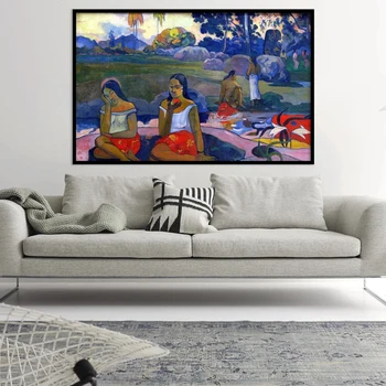 Moderne Paul Gauguin Panza Pictura Scandinave Postere si Printuri de Arta de Perete de Imagine pentru Camera de zi de Decorare Acasă Cuadros