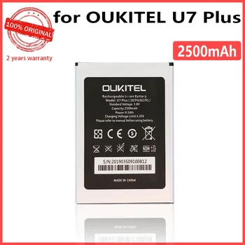 Original, Nou 2500mAh Pentru Oukitel U7plus Baterie Telefon U7 Telefon Plus Acumulator de schimb+numărul de Urmărire