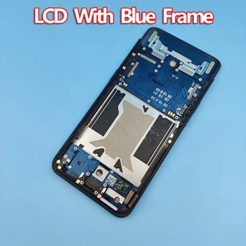 Original Ecran Pentru OPPO find X Ecran LCD + Testat Panou Tactil Digitizer Asamblare Findx cu Violet/Albastru Cadru Repalcement