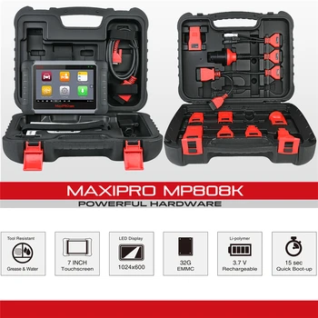 Maxiscan MaxiPRO MP808K Auto OBD2 de Diagnosticare Instrumentul de Scanare EPB ABS mai Bine DS808 MP808