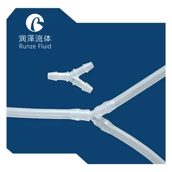 1/16-1/4 din Plastic cu 3 cai Y tub Flexibil Conector