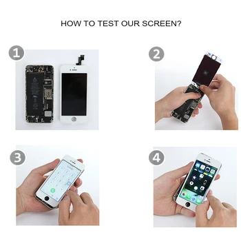 Grad de Calitate AAA Ecran Pentru iPhone 5 5C 5S 5SE Display LCD Touch Screen, Digitizer Inlocuire Față Modul de Reparare Piese
