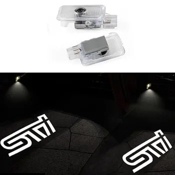 LED-uri Auto Ușa Lumini de Avertizare Logo Proiector Laser Lampă pentru Subaru BRZ FORESTER OUTBACK XV LEGACY IMPREZA Accesorii Decorative