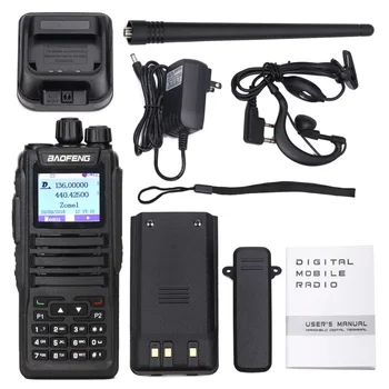Baofeng DM-1701 Walkie Talkie Dual Slot de Timp DMR Digital Analogic Repetor DMR SMS Compatibil Cu Motorola Tier1&2 Ham Radio