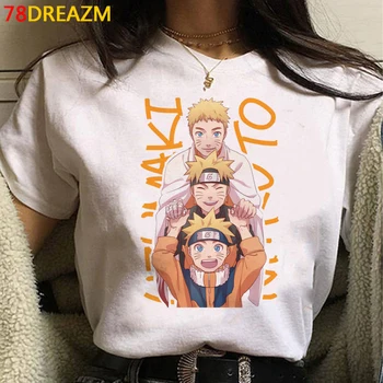Anime-ul japonez Naruto Tricou Femei Kawaii Desene animate Akatsuki T-shirt Itachi Sasuke Grafic Teuri Grunge Topuri de Vara Unisex de sex Feminin