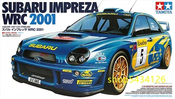 Tamiya 24240 Model de Masina Kituri de constructie Scara 1/24 Subaru Impreza WRC 2001 Masina de Curse Jucărie de Asamblare