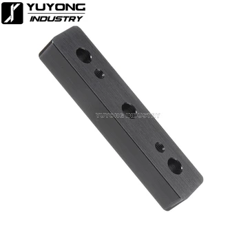 2 buc/lot de vânzare cu Amănuntul precis negru anodizat Al6063-T6 v-slot distanțier bloc de pe V-slot OX CNC C-fascicul