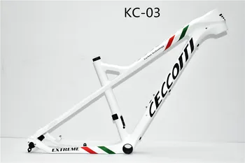 2019 50% off KLS mai Nou de carbon mtb Cadru 650B 27.5 er 15.5 17 bb92 Conice Mountain Bike Cadru 2 Ani