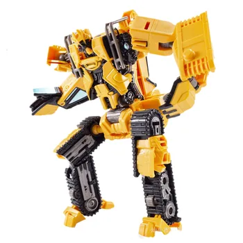AOYI Devastatorul 6001-8 Transformare Jucărie Răcnește Rampage Buldozer Acțiune Figura 18cm Aliaj KO SS Deformare Robot