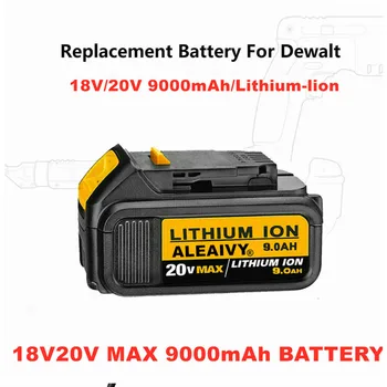 ALEAIVY Original 20V 6.0 Ah DCB200 Înlocuire Baterie Li-ion pentru MAX DeWalt XR Instrument de Putere 20V 6000mAh Baterii cu Litiu