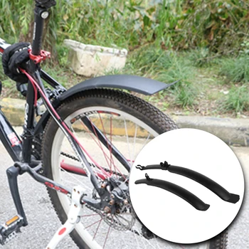 Bicicleta de Noroi, plin de culoare Fata / Spate Anvelope de Noroi, Jante din Fibra de Carbon Fender MTB Mountain Bike Ciclism Rutier Fix de Viteze