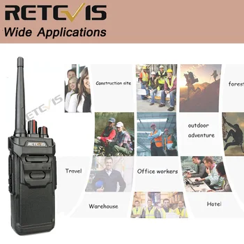 2 buc RETEVIS RT48/RT648 IP67 rezistent la apa Walkie Talkie Plutitoare Radio PMR PMR VOX UHF Două Fel de Radio Comunicador Pentru Baofeng UV-9R