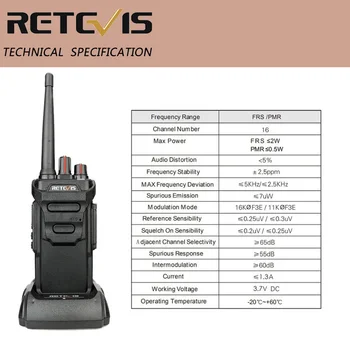 2 buc RETEVIS RT48/RT648 IP67 rezistent la apa Walkie Talkie Plutitoare Radio PMR PMR VOX UHF Două Fel de Radio Comunicador Pentru Baofeng UV-9R