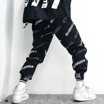Hip Hop pantalones Streetwear Harajuku Joggeri hombres pant
