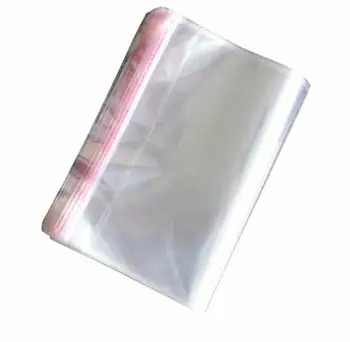 16x19cm dimensiune Clar Resigilabil Celofan/BOPP/Poli Pungi Transparente Opp pentru depozitare din plastic sac de Etanșare Auto-Adezivă