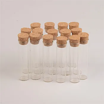 Mini Borcane de Sticlă cu Dopuri de 3 ml 6 ml Sticle cu gura larga Borcan Depozitare Sticle de Nisip Alimente Lichide Sticle 100buc Transport Gratuit