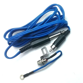 3ps CLIP CABLU RCA Plug Mașină de Tatuaj de Alimentare de 1,8 M/6FT Silicon Cablu RCA Cablu de Clip Putere Plug Rotativ pentru Masina de Tatuaj