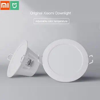Xiaomi Mijia mai Nou corp de Iluminat Inteligent Wifi Muncă cu Mi Acasă App de Control de la Distanță Alb & Lumina Calda Inteligent Schimba LED-uri Lumina