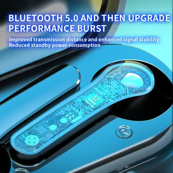 McGeSin TWS Cască fără Fir Bluetooth V5.0 Căști Stereo 9D Muzică de Sunet Căști Sport Touch Control Mini-Căști Pentru Telefon