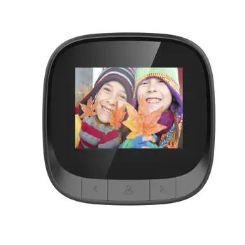 2.4 Inch Peephole Viewer Clopot Ușă Viewer Timp de Așteptare Interfon Video de Securitate aparat de Fotografiat Viziune de Noapte Camera HD