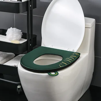 Mai cald Capac Scaun de Toaletă de Accesorii de Baie pernite Pătrat și Forme Rotunde de Culoare Confortabil Toaletă