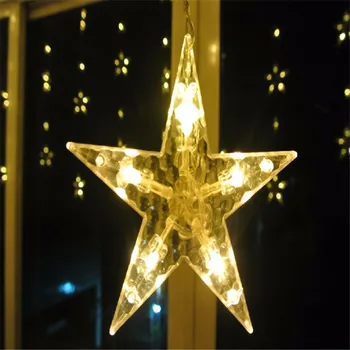 Decoratiuni de craciun pentru Casa Lumini Șir de Led-uri de Anul Nou Decoracions Casa Decor de Crăciun Natal Adornos De Navidad Kerst Natale