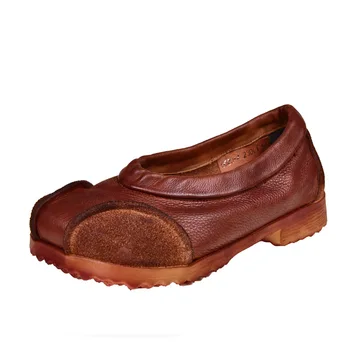 VALLU Original 2020 primăvara și vara nou moale cu talpi de pantofi femei din piele superficial gura moale din piele pantofi casual
