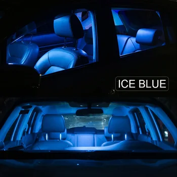 7 Buc Xenon LED-uri Albe Lumini Interior Pachet Kit Pentru 2009-2019 Nissan 370Z Harta Portbagaj Lumină de inmatriculare