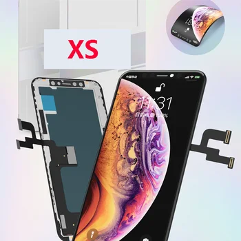 Moale OLED O+ Piese LCD Pentru iPhone X xs Max XR GX Display LCD Touch Screen, Digitizer Inlocuire de Asamblare Pentru iphone11 11 pro max