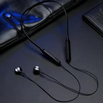 Cască Bluetooth Sport de Susținere Magnetic Wireless căști Stereo Auriculare Muzica Wireless Căști pentru telefon mobil