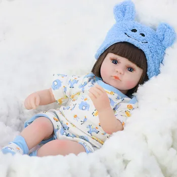 Bebe Papusa Reborn 42cm Simulare de Păpuși pentru Copii din Silicon Moale Renăscut Copilul Jucării pentru Copii Pentru Fete Copil Ziua de nastere Cadouri de Craciun