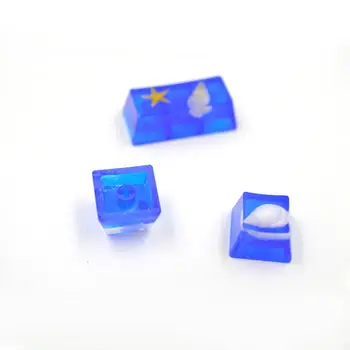 1 Set Manual DIY Tastatură Mecanică Capac Cheie Mucegai Silicon UV Crystal Epoxidice Matrite de Artizanat lucrate Manual fabricarea de Unelte