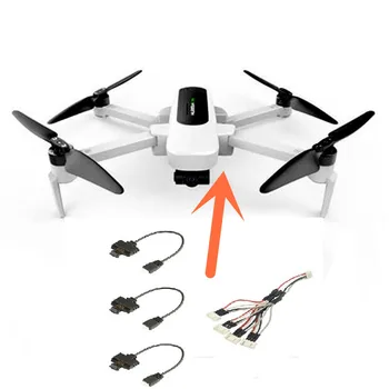 Hubsan Zino H117S RC Drone Quadcopter Piese de Schimb Acumulatorul Conectat Cablul Bateriei 3-în-1 Cablu de Încărcare de Încărcare Paralel