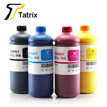 Tatrix 4X1000ML Universal Cerneala Pigment de specialitate Pentru EPSON Printer.rezistent la apa , anti-UV.