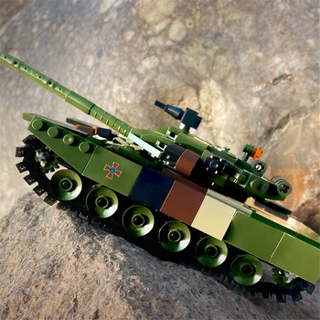 Noi Xingbao 06805 rus de Arme Militare Serie 502pcs T64 Tanc Principal de Luptă Blocuri Rezervor Model Kituri de Cadouri de Craciun