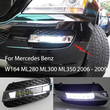 LED Daytime Running Light Pentru Mercedes Benz W164 ML280 ML300 ML350 2006 - 2009,ABS rezistent la apa 12V DRL Lampa de Ceață Decor