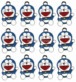 En-gros de 100buc Doraemon Farmece Pandantive Bijuterii DIY Favoarea Partidului Cadouri Transport Gratuit