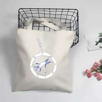 Tarot geantă pentru cumpărături model Circular de depozitare organizator geantă de pânză prânz de ambalare umăr portofele jucaus sac de bucătărie organizator
